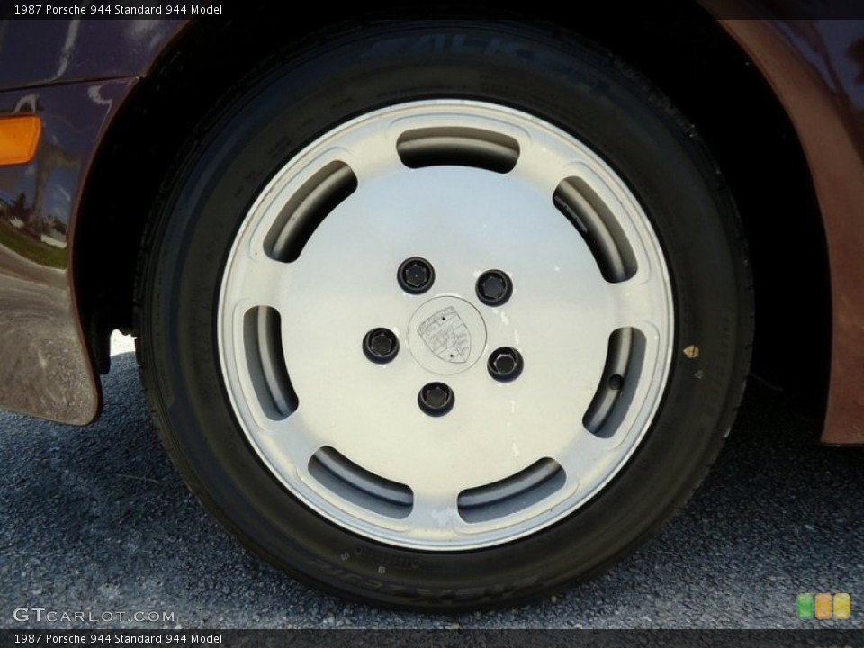 1987 Porsche 944  Wheel and Tire Photo #102660007