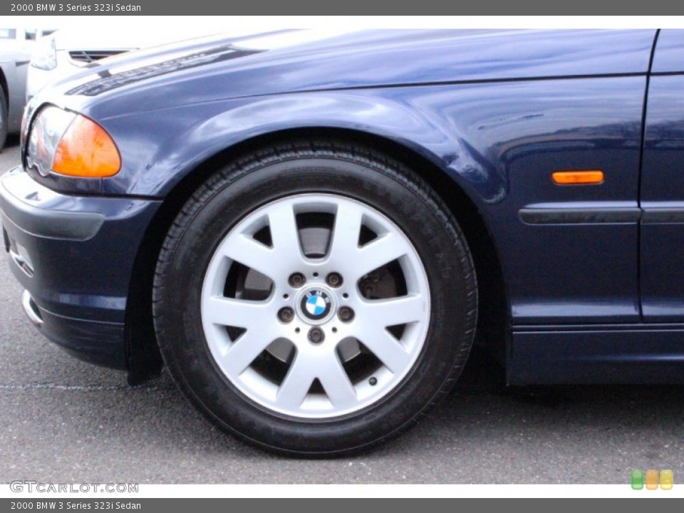 2000 BMW 3 Series 323i Sedan Wheel and Tire Photo #102662764