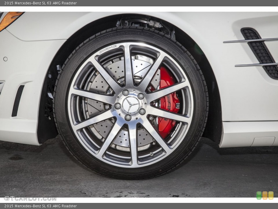 2015 Mercedes-Benz SL 63 AMG Roadster Wheel and Tire Photo #102666910