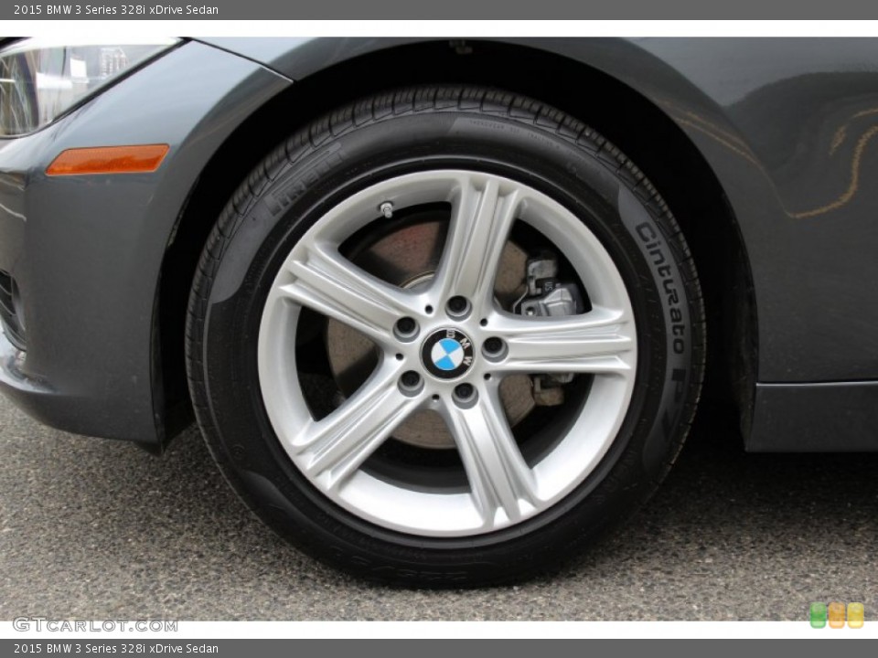 2015 BMW 3 Series 328i xDrive Sedan Wheel and Tire Photo #102685363