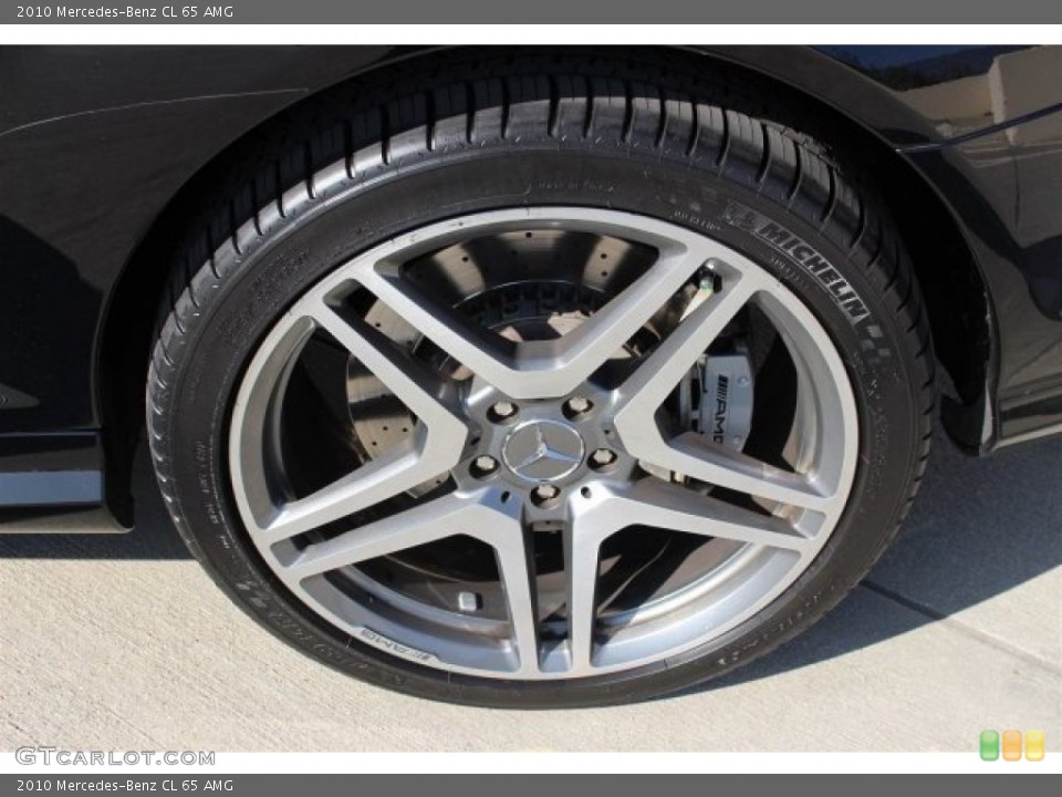 2010 Mercedes-Benz CL 65 AMG Wheel and Tire Photo #102696395