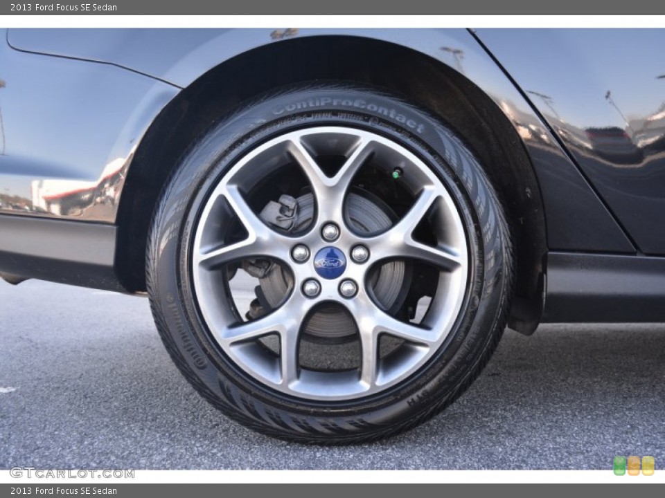 2013 Ford Focus SE Sedan Wheel and Tire Photo #102701529