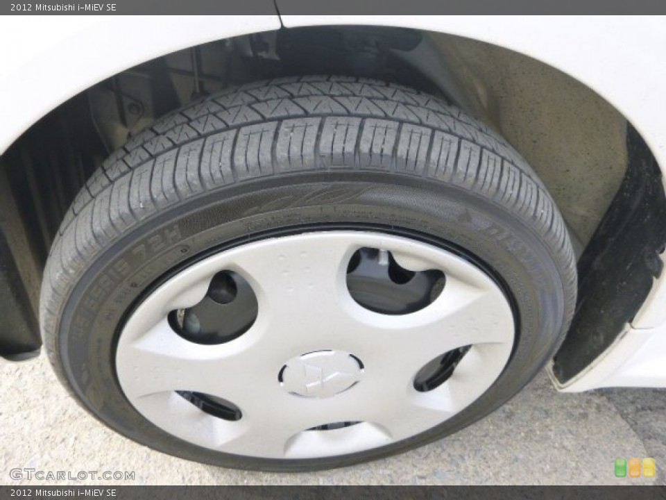 2012 Mitsubishi i-MiEV SE Wheel and Tire Photo #102715169