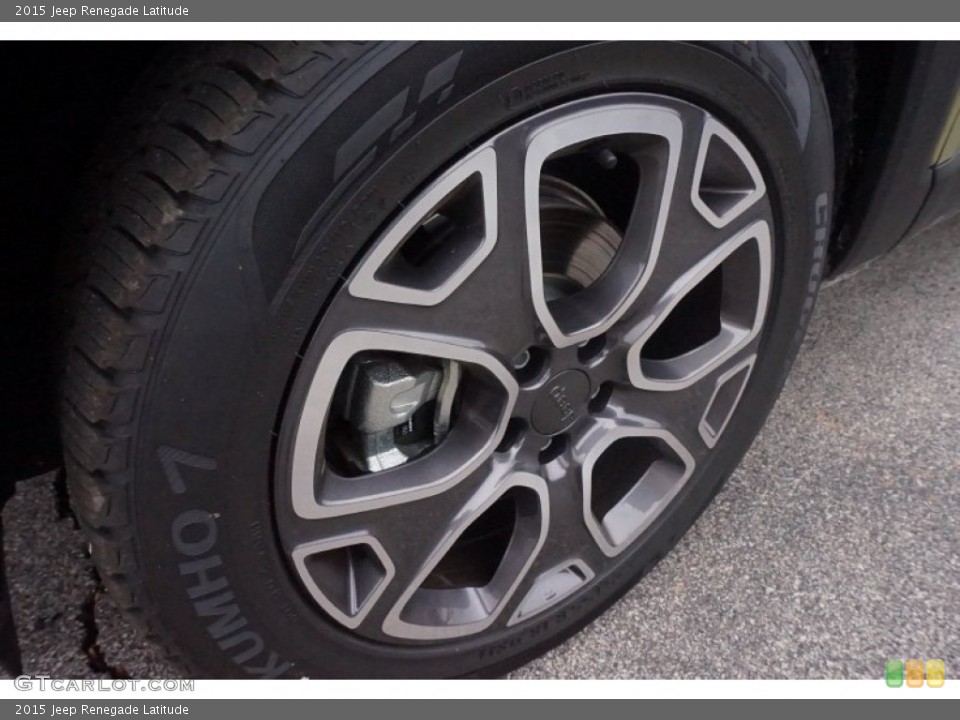 2015 Jeep Renegade Latitude Wheel and Tire Photo #102752368