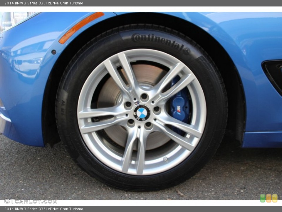 2014 BMW 3 Series 335i xDrive Gran Turismo Wheel and Tire Photo #102776888