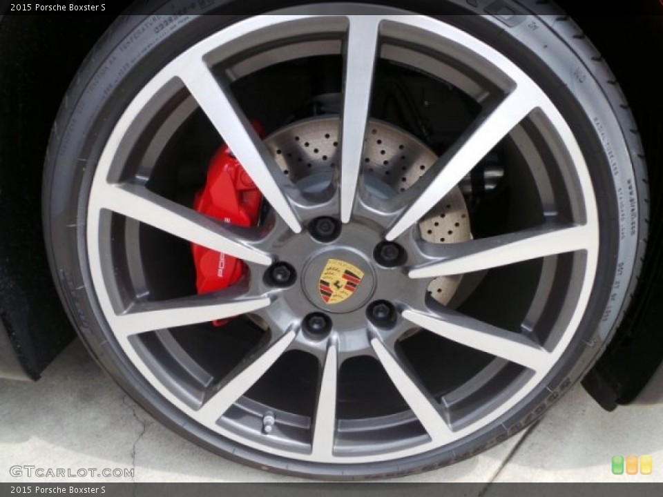 2015 Porsche Boxster S Wheel and Tire Photo #102777313