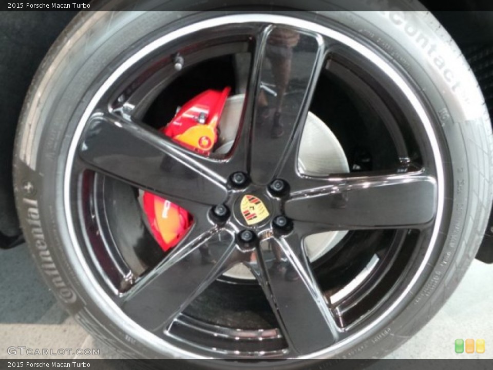 2015 Porsche Macan Turbo Wheel and Tire Photo #102779183