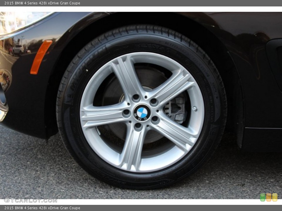 2015 BMW 4 Series 428i xDrive Gran Coupe Wheel and Tire Photo #102782510