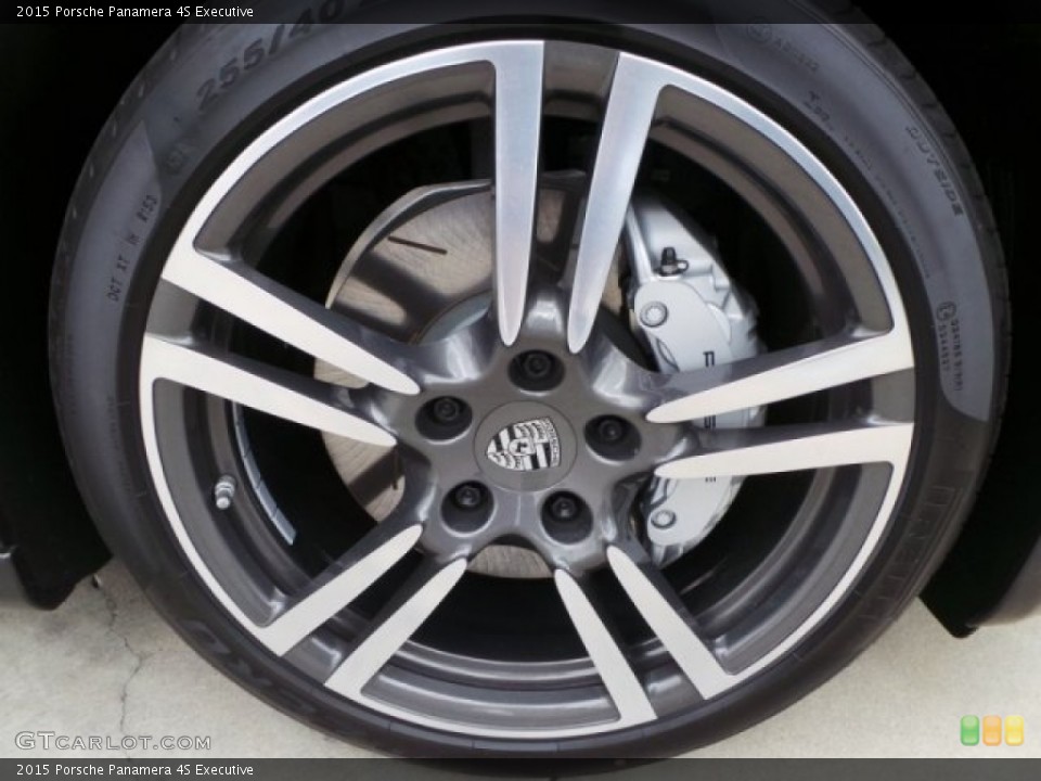 2015 Porsche Panamera 4S Executive Wheel and Tire Photo #102782948