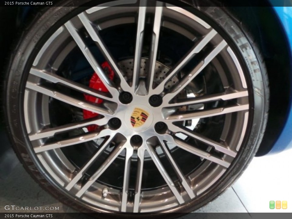 2015 Porsche Cayman GTS Wheel and Tire Photo #102787204