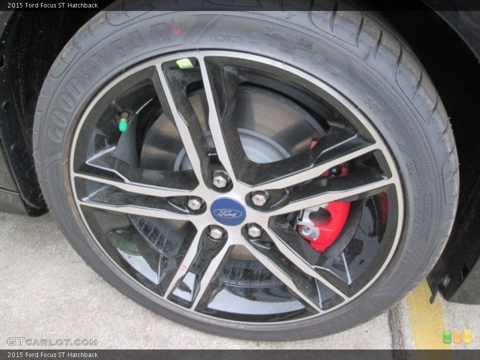 2015 Ford Focus ST Hatchback Wheel and Tire Photo #102799438