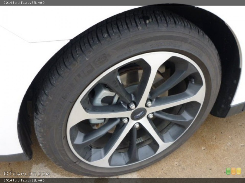 2014 Ford Taurus SEL AWD Wheel and Tire Photo #102807641