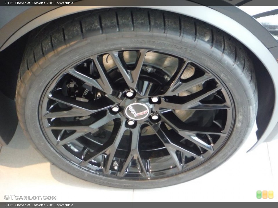 2015 Chevrolet Corvette Z06 Convertible Wheel and Tire Photo #102855395