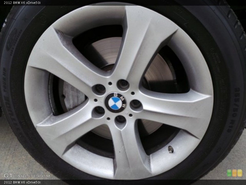2012 BMW X6 xDrive50i Wheel and Tire Photo #102856170