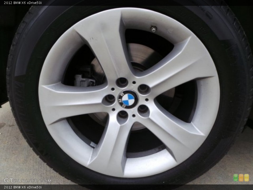 2012 BMW X6 xDrive50i Wheel and Tire Photo #102856224