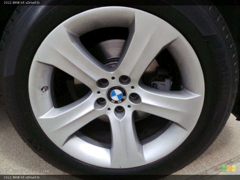 2012 BMW X6 xDrive50i Wheel and Tire Photo #102856251
