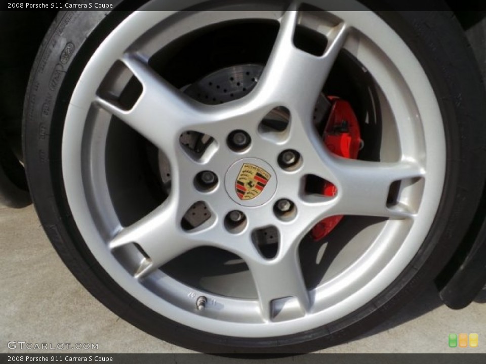 2008 Porsche 911 Carrera S Coupe Wheel and Tire Photo #102861021