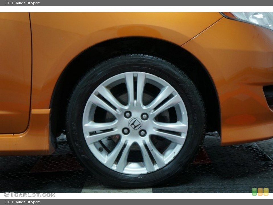 2011 Honda Fit Sport Wheel and Tire Photo #102873468