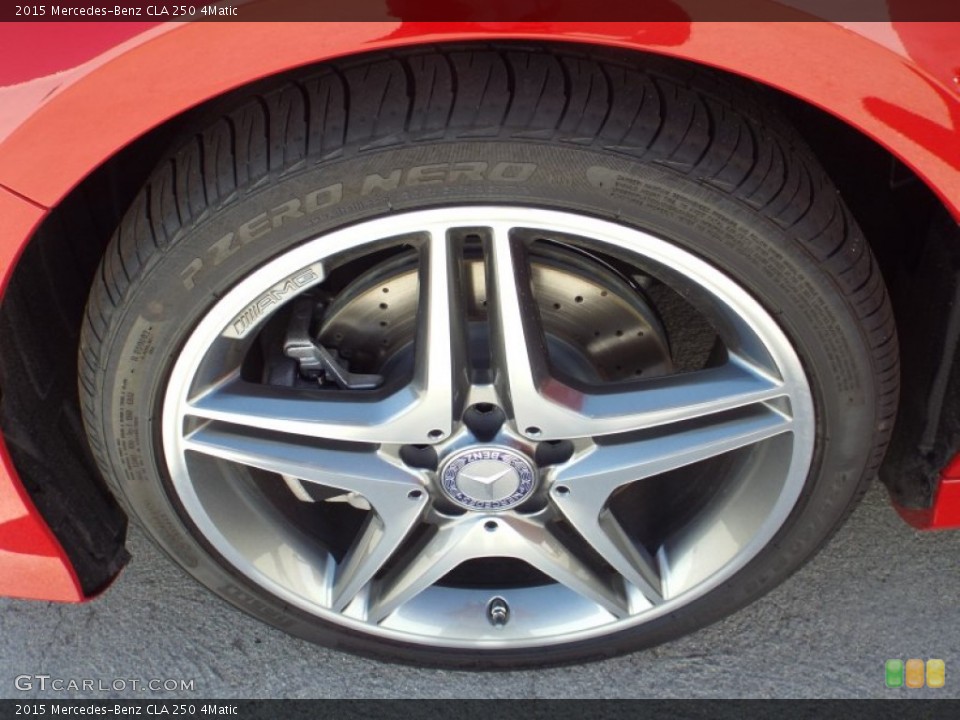 2015 Mercedes-Benz CLA 250 4Matic Wheel and Tire Photo #102889191