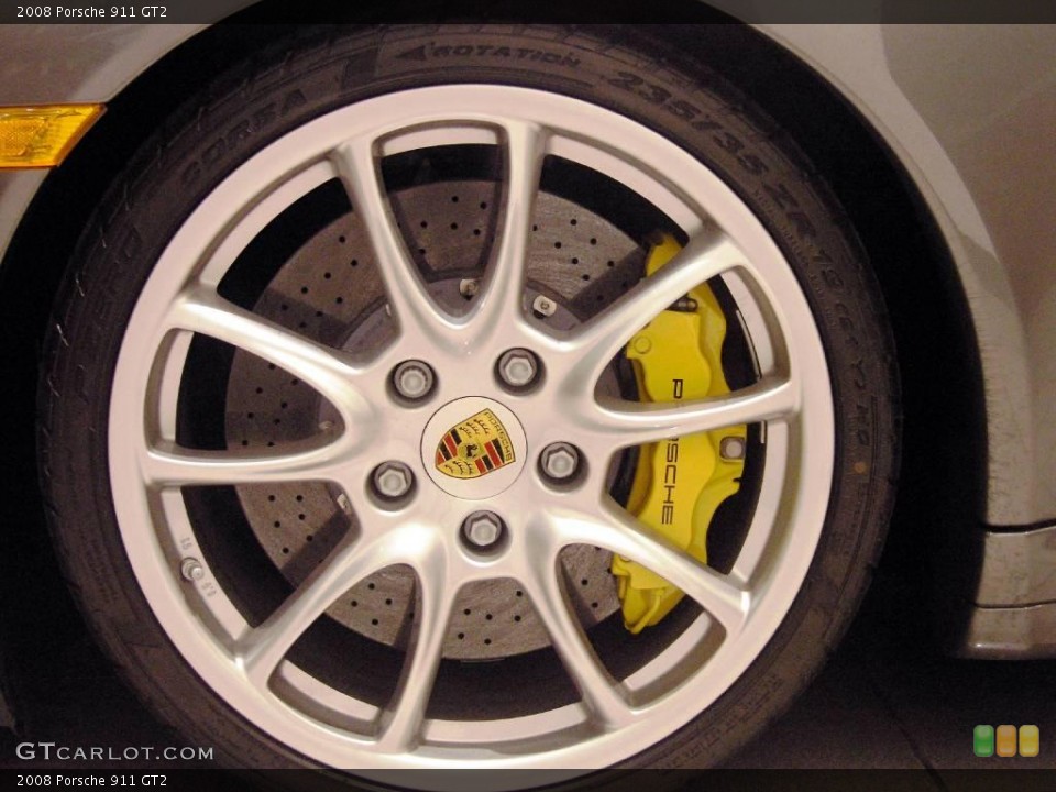 2008 Porsche 911 GT2 Wheel and Tire Photo #1029020