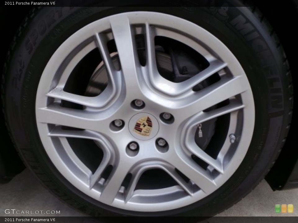 2011 Porsche Panamera V6 Wheel and Tire Photo #102908914