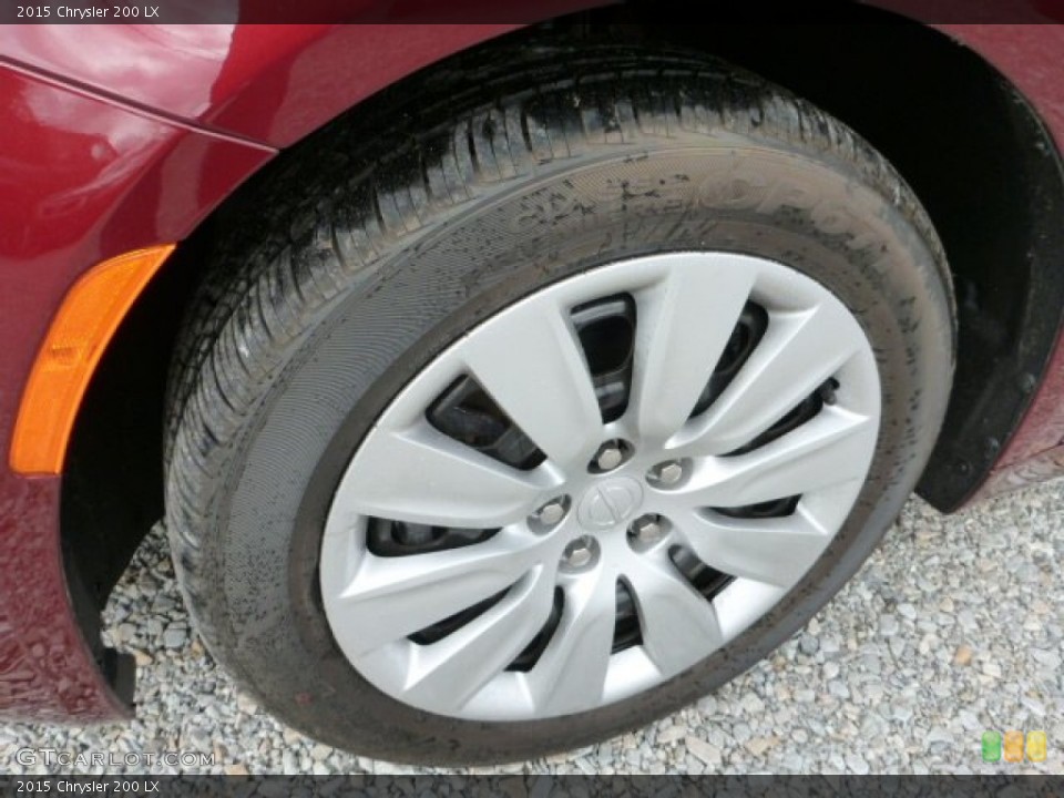 2015 Chrysler 200 LX Wheel and Tire Photo #102925472