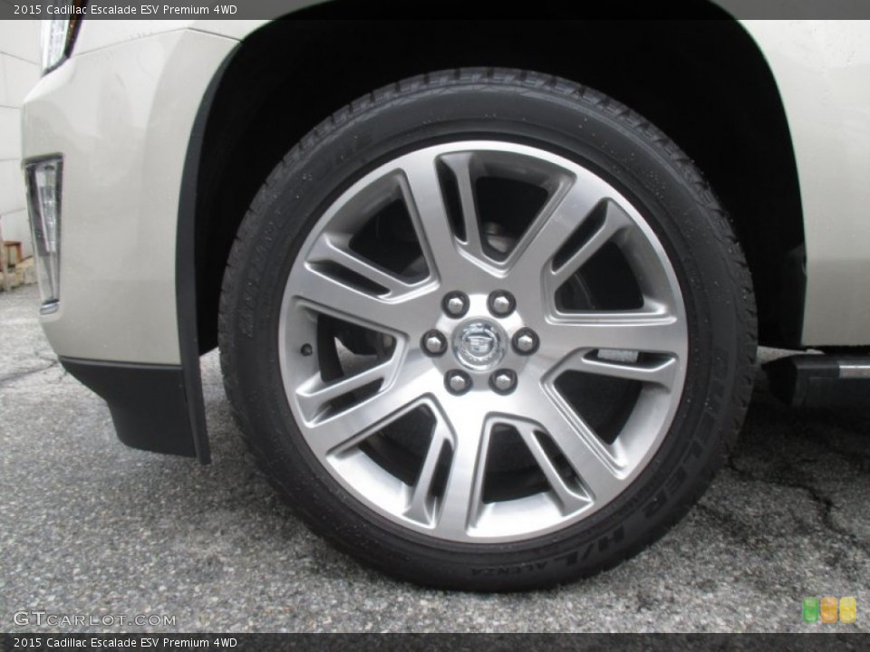 2015 Cadillac Escalade ESV Premium 4WD Wheel and Tire Photo #102929955