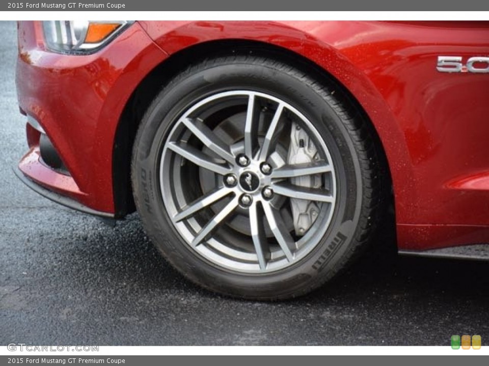 2015 Ford Mustang GT Premium Coupe Wheel and Tire Photo #102937343