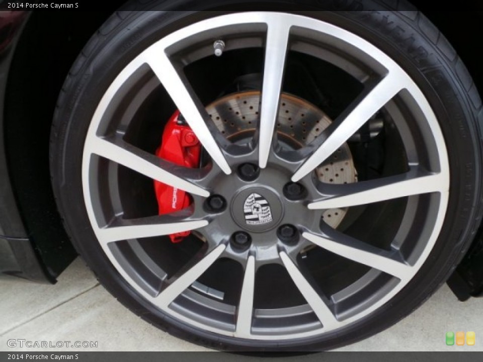 2014 Porsche Cayman S Wheel and Tire Photo #102939032