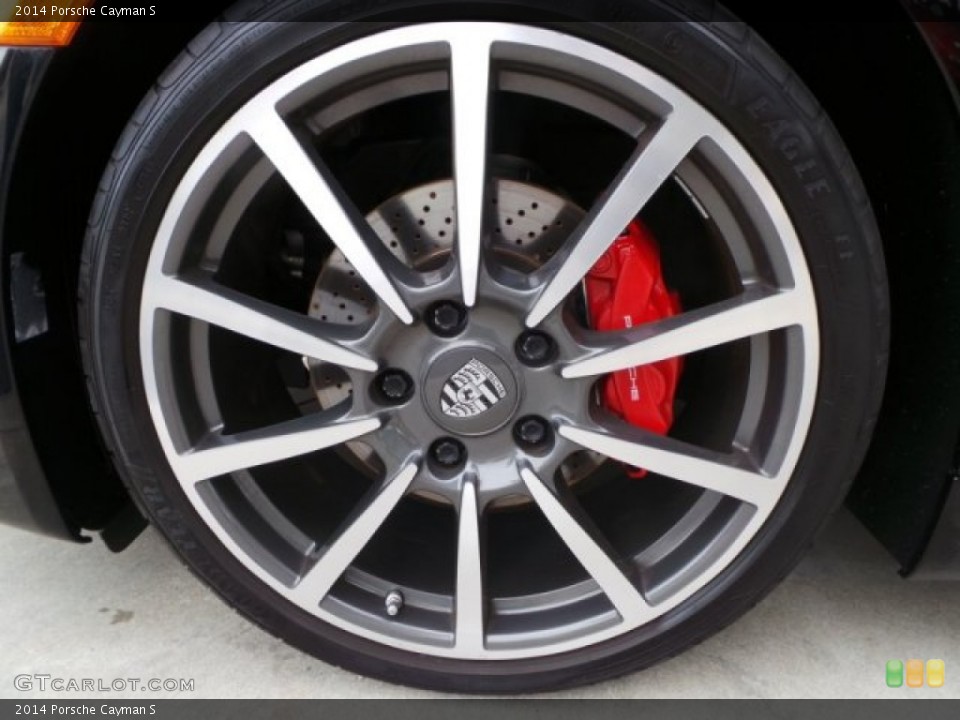 2014 Porsche Cayman S Wheel and Tire Photo #102939068