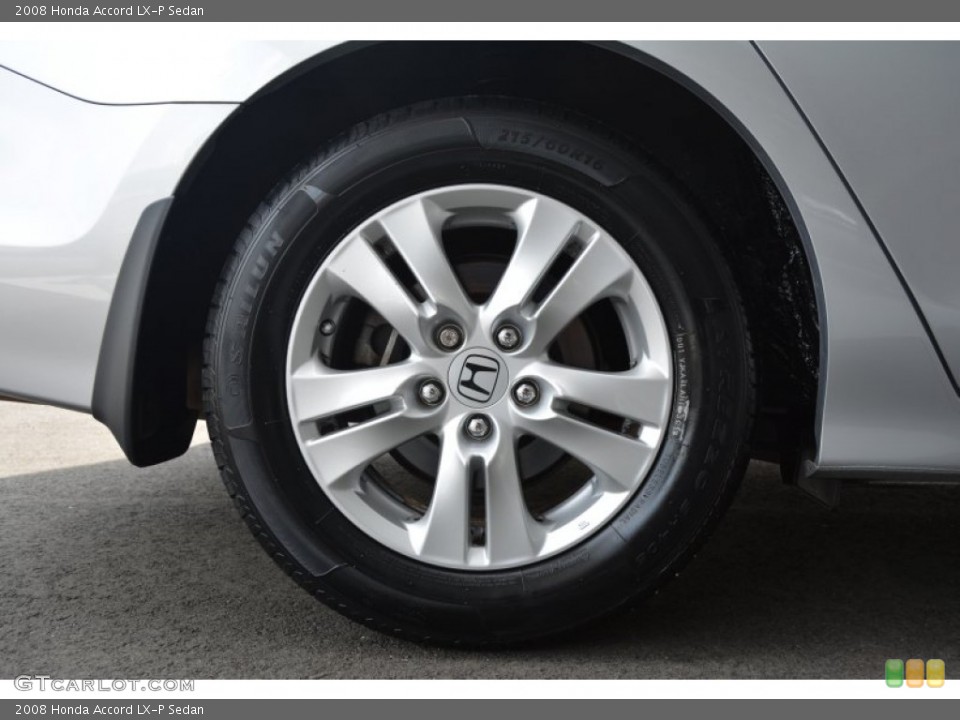 2008 Honda Accord LX-P Sedan Wheel and Tire Photo #102940823