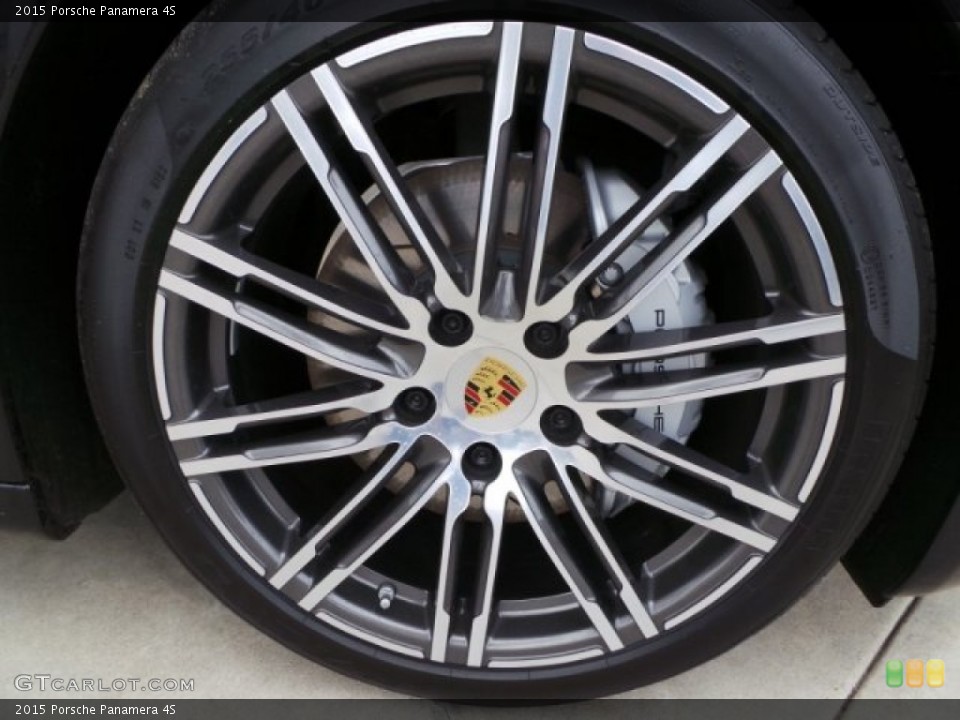 2015 Porsche Panamera 4S Wheel and Tire Photo #102941367