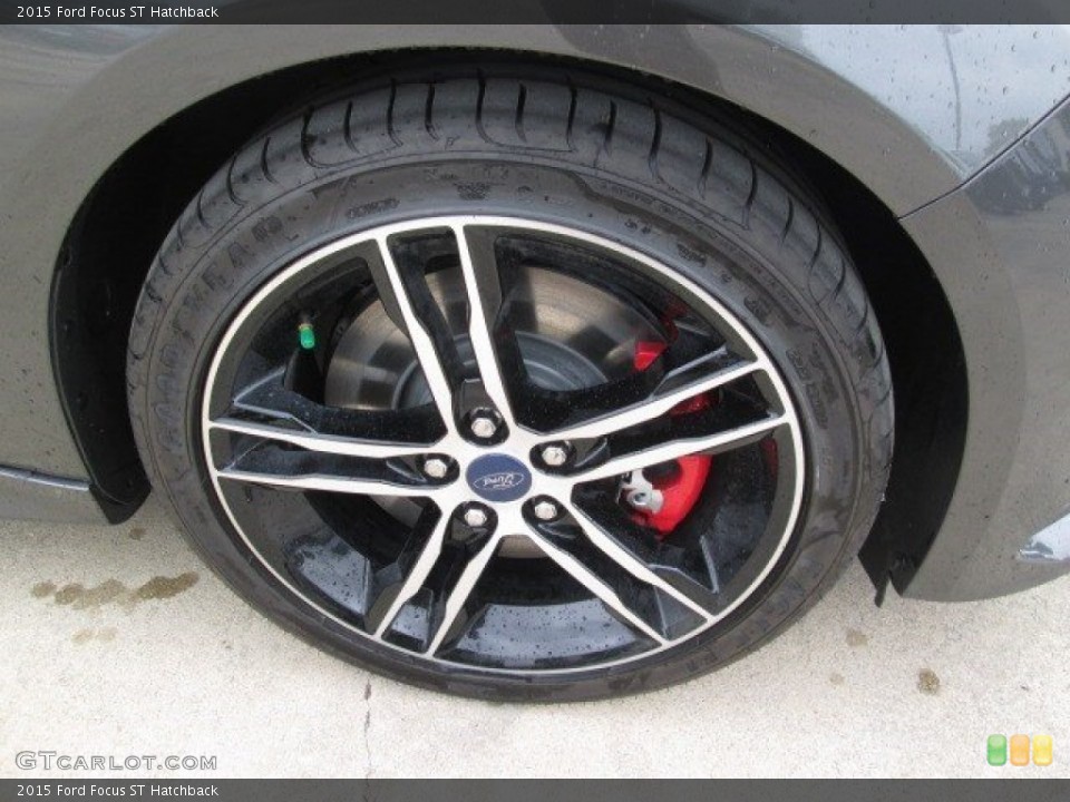 2015 Ford Focus ST Hatchback Wheel and Tire Photo #102943094