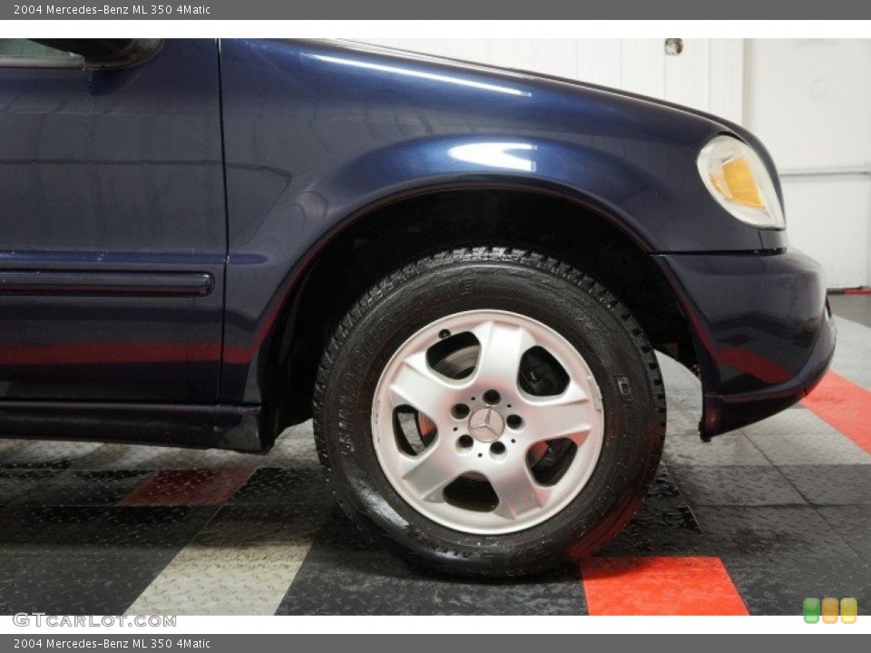 2004 Mercedes-Benz ML 350 4Matic Wheel and Tire Photo #102957885
