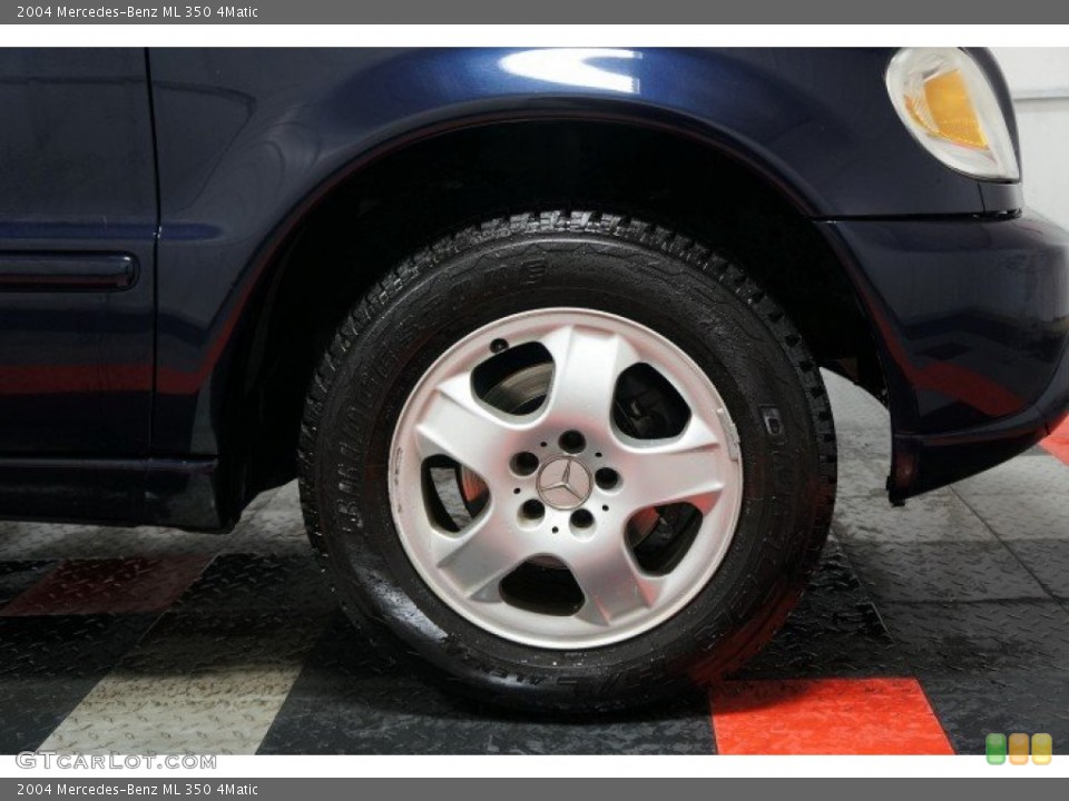 2004 Mercedes-Benz ML 350 4Matic Wheel and Tire Photo #102957894