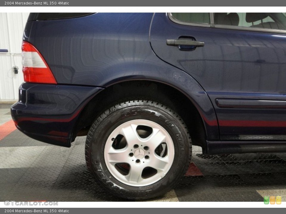 2004 Mercedes-Benz ML 350 4Matic Wheel and Tire Photo #102957984
