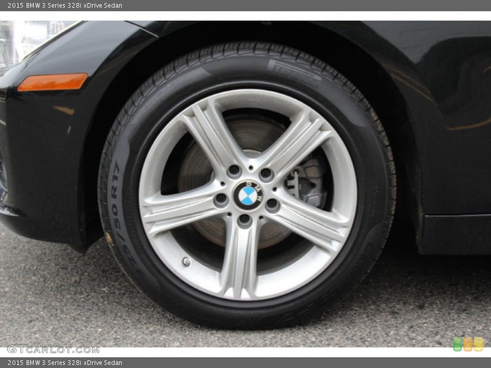 2015 BMW 3 Series 328i xDrive Sedan Wheel and Tire Photo #102981481
