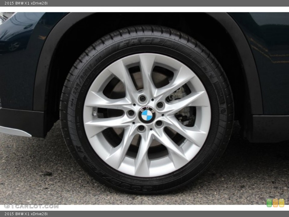 2015 BMW X1 xDrive28i Wheel and Tire Photo #102983050