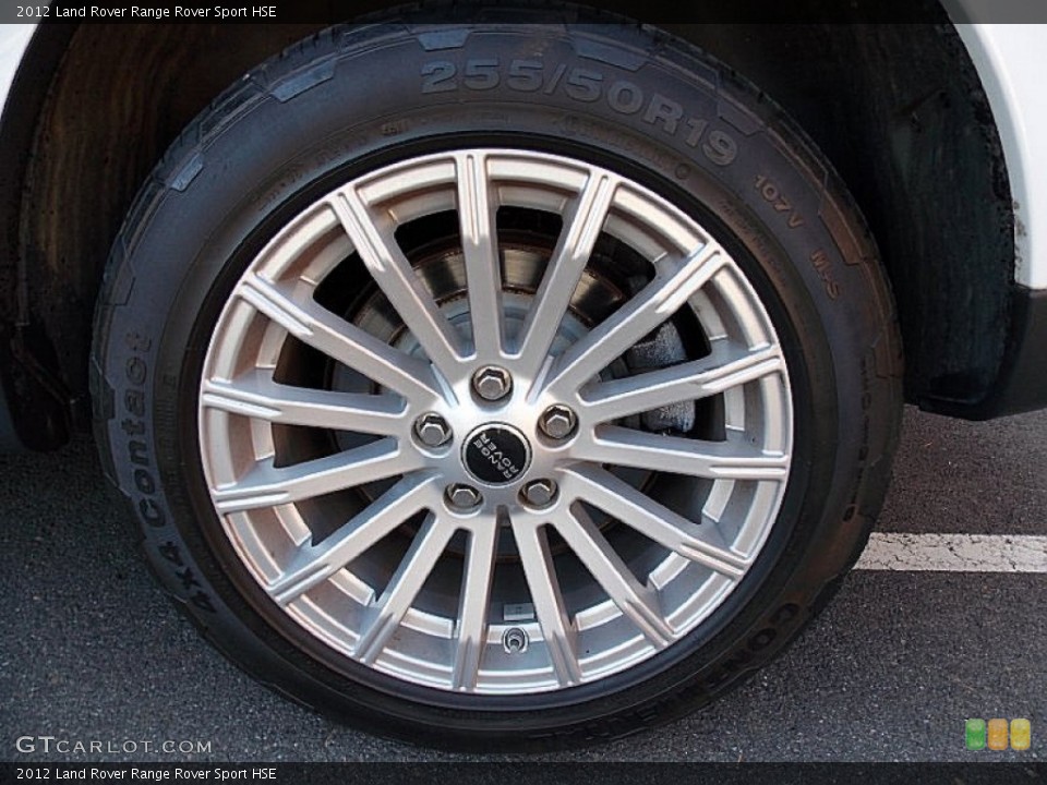 2012 Land Rover Range Rover Sport HSE Wheel and Tire Photo #103003338