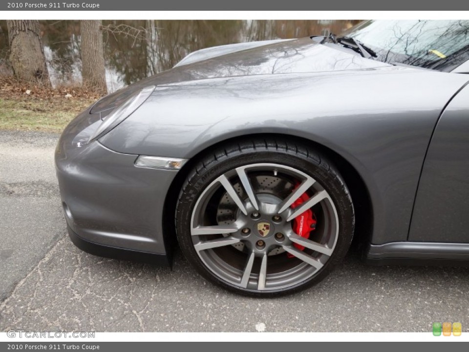 2010 Porsche 911 Turbo Coupe Wheel and Tire Photo #103009809