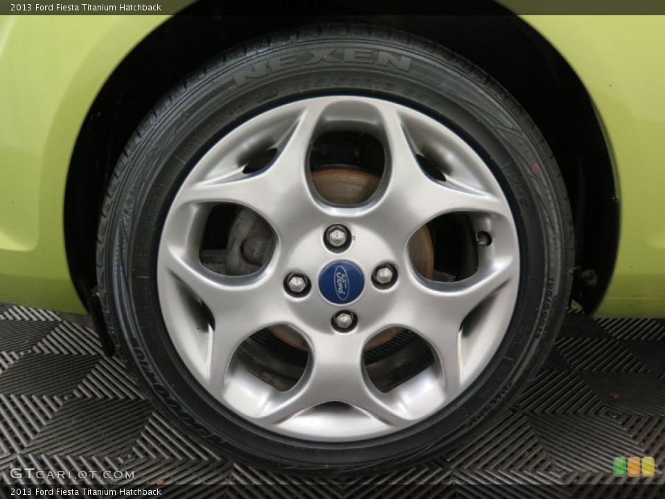2013 Ford Fiesta Titanium Hatchback Wheel and Tire Photo #103026357