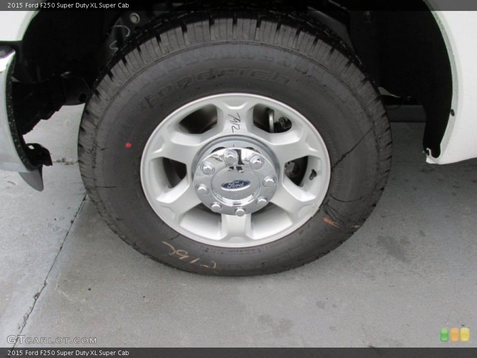 2015 Ford F250 Super Duty XL Super Cab Wheel and Tire Photo #103044465