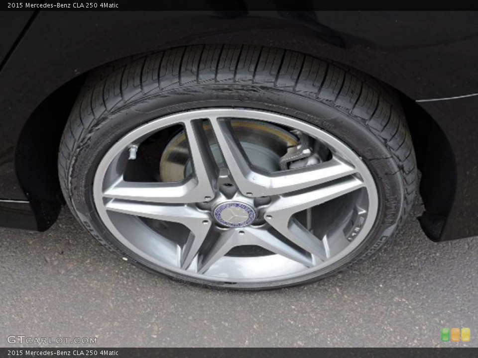 2015 Mercedes-Benz CLA 250 4Matic Wheel and Tire Photo #103055238
