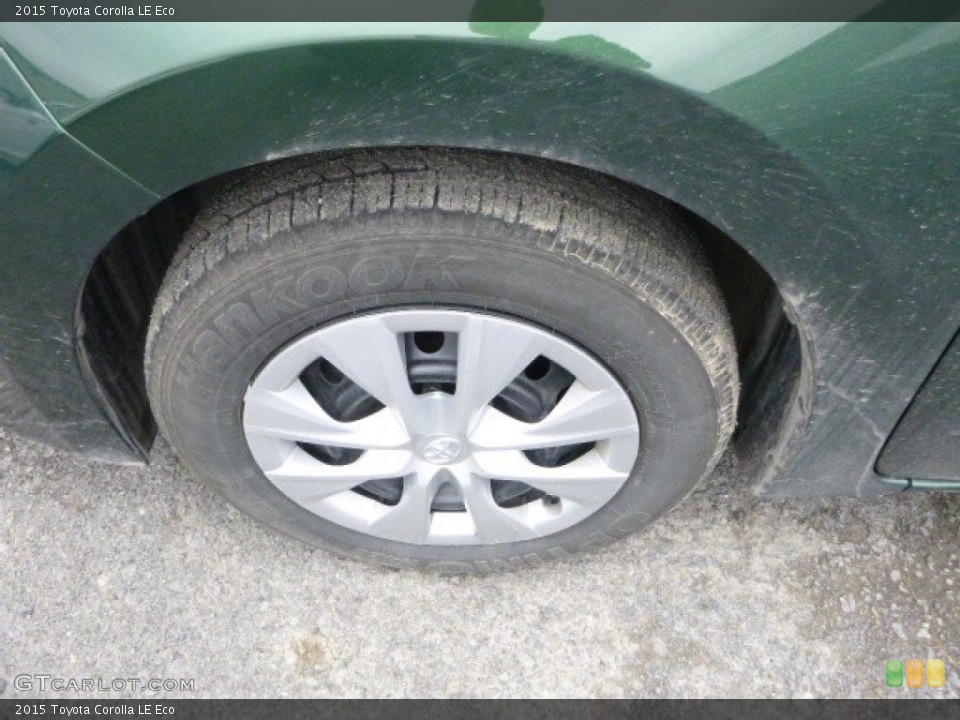 2015 Toyota Corolla LE Eco Wheel and Tire Photo #103058517