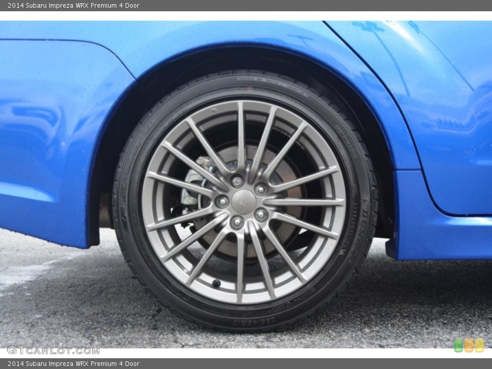 2014 Subaru Impreza WRX Premium 4 Door Wheel and Tire Photo #103076874