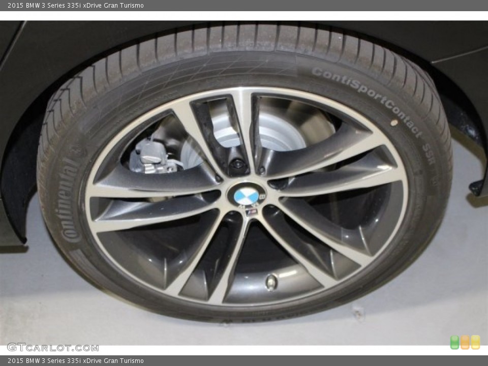 2015 BMW 3 Series 335i xDrive Gran Turismo Wheel and Tire Photo #103079973