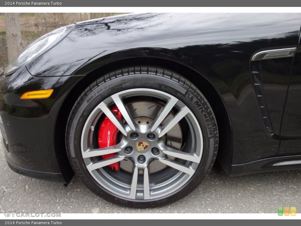 2014 Porsche Panamera Turbo Wheel and Tire Photo #103090187