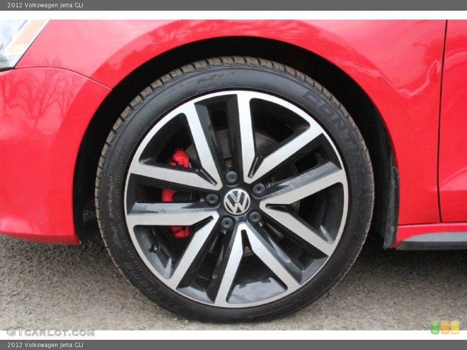 2012 Volkswagen Jetta GLI Wheel and Tire Photo #103093085