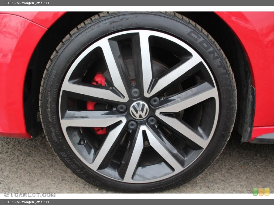 2012 Volkswagen Jetta GLI Wheel and Tire Photo #103093724