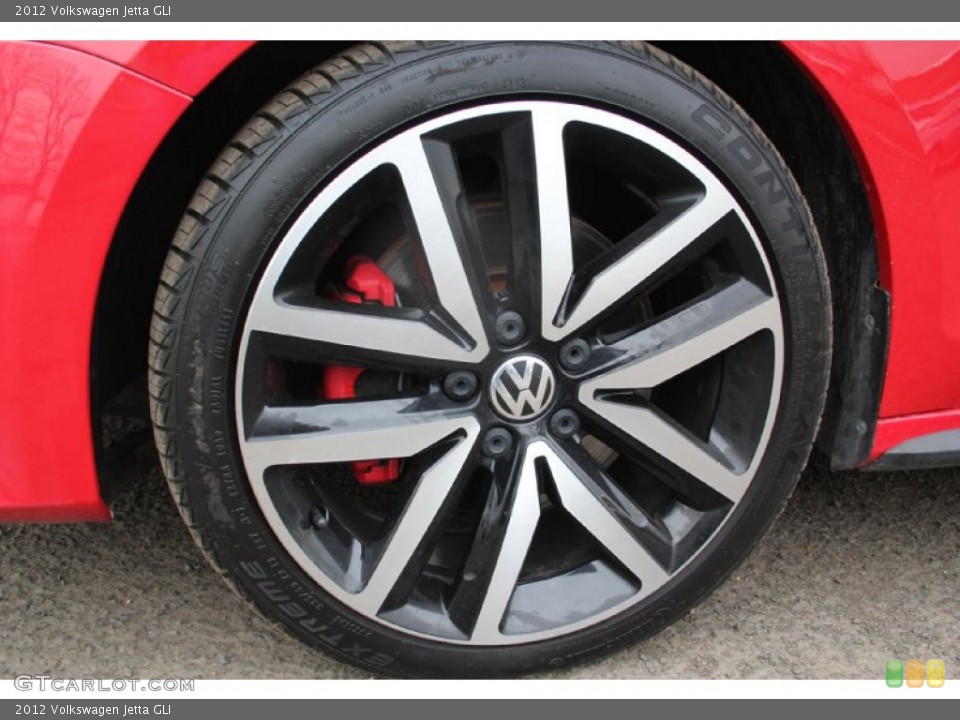 2012 Volkswagen Jetta GLI Wheel and Tire Photo #103093748